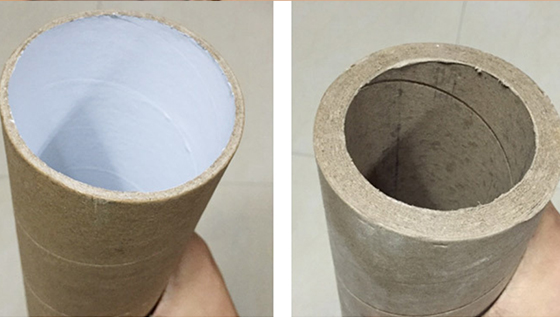 全部使用純紙管，薄紙管